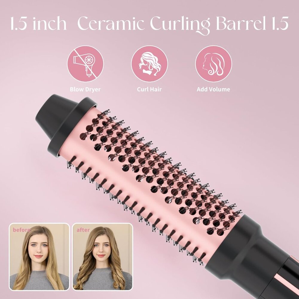 Detachable Ceramic Curling Iron Brush - Picture 6 of 9